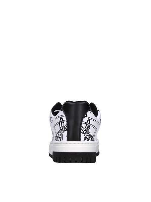 Sneakers in pelle DSQUARED2 | 79197 G GINEVRABIANCO-NERO